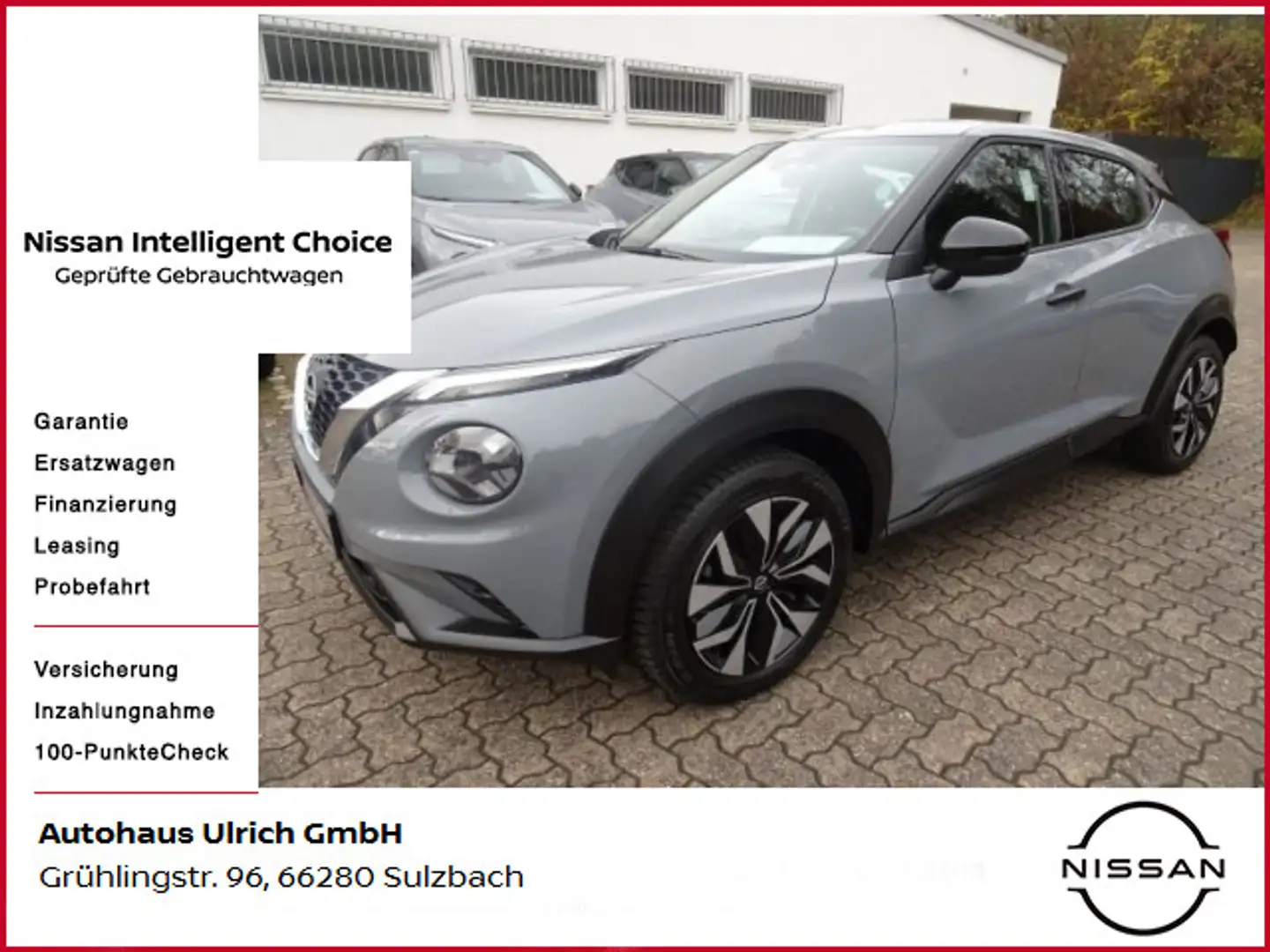 Nissan Juke 1.0 DIG-T Acenta AUTOMATIK Komfort Grau - 1
