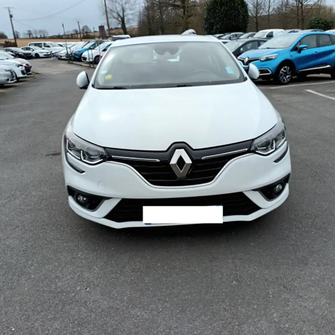 Renault Megane 1.5 DCI 110CH ENERGY BUSINESS Blanc - 2