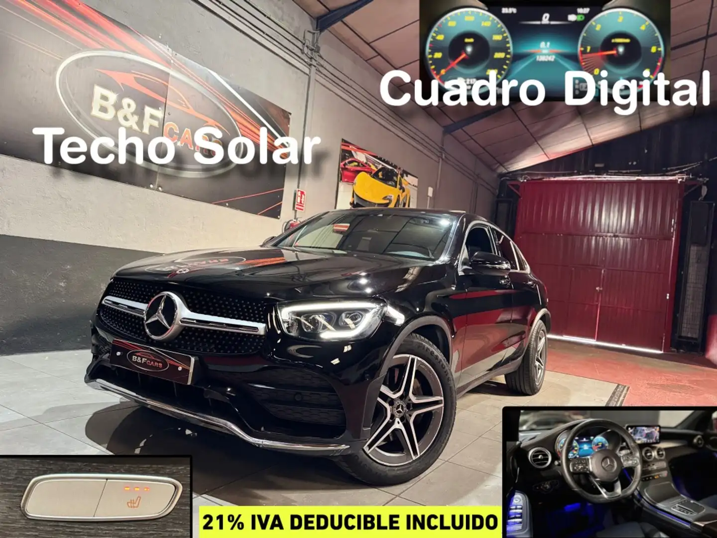 Mercedes-Benz GLC 220 Coupé 220d 4Matic 9G-Tronic Schwarz - 1