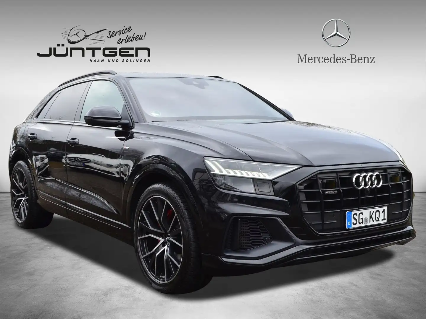 Audi Q8 3.0 TFSI S-LINE+ PANO ACC AHK MATRIX B&O 360° Noir - 1