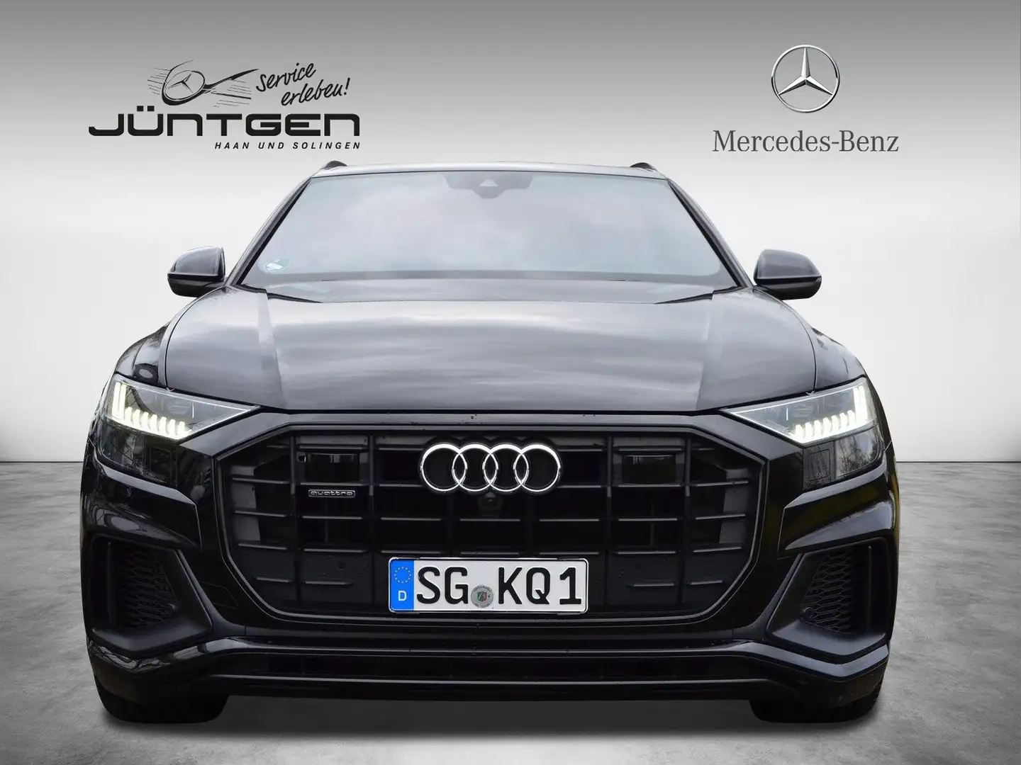 Audi Q8 3.0 TFSI S-LINE+ PANO ACC AHK MATRIX B&O 360° Zwart - 2