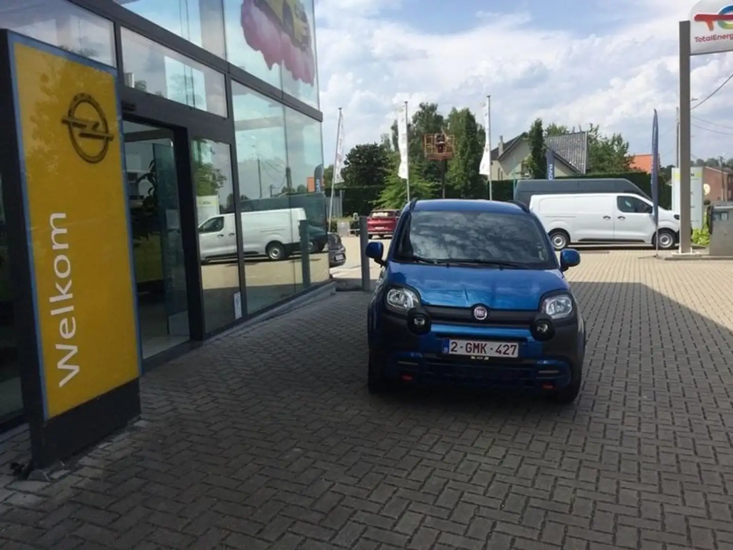 Fiat Panda Hybrid Pandina Blauw - 1
