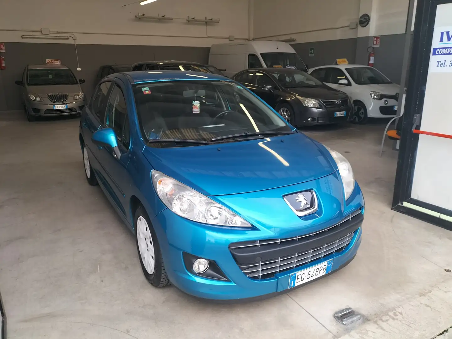 Peugeot 207 5p 1.4 vti 16v Allure 95cv km 44000 Blu/Azzurro - 2