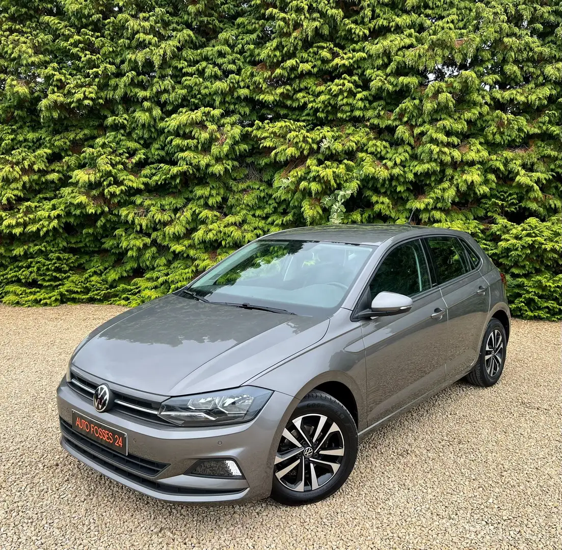 Volkswagen Polo 1.0 TSi United DSG SPORT FULL GPS CUIR CLIM LED Grau - 1