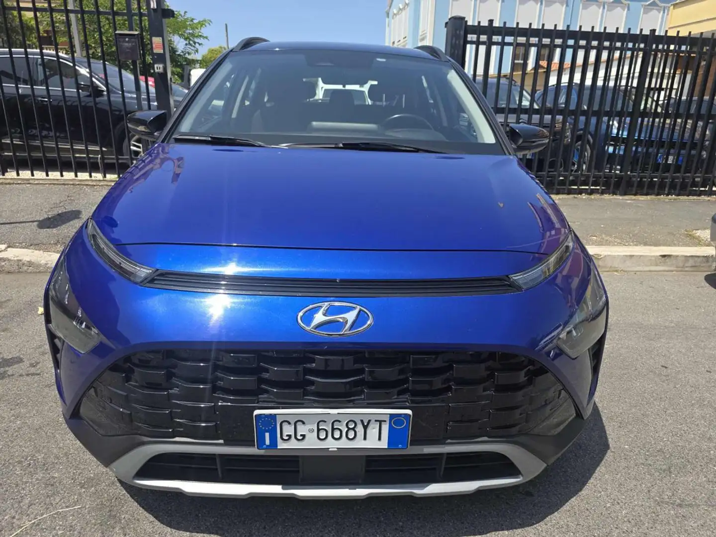 Hyundai BAYON 1.0 T-GDI Hybrid 48V iMT XLine no obblig. di fina. Blu/Azzurro - 1