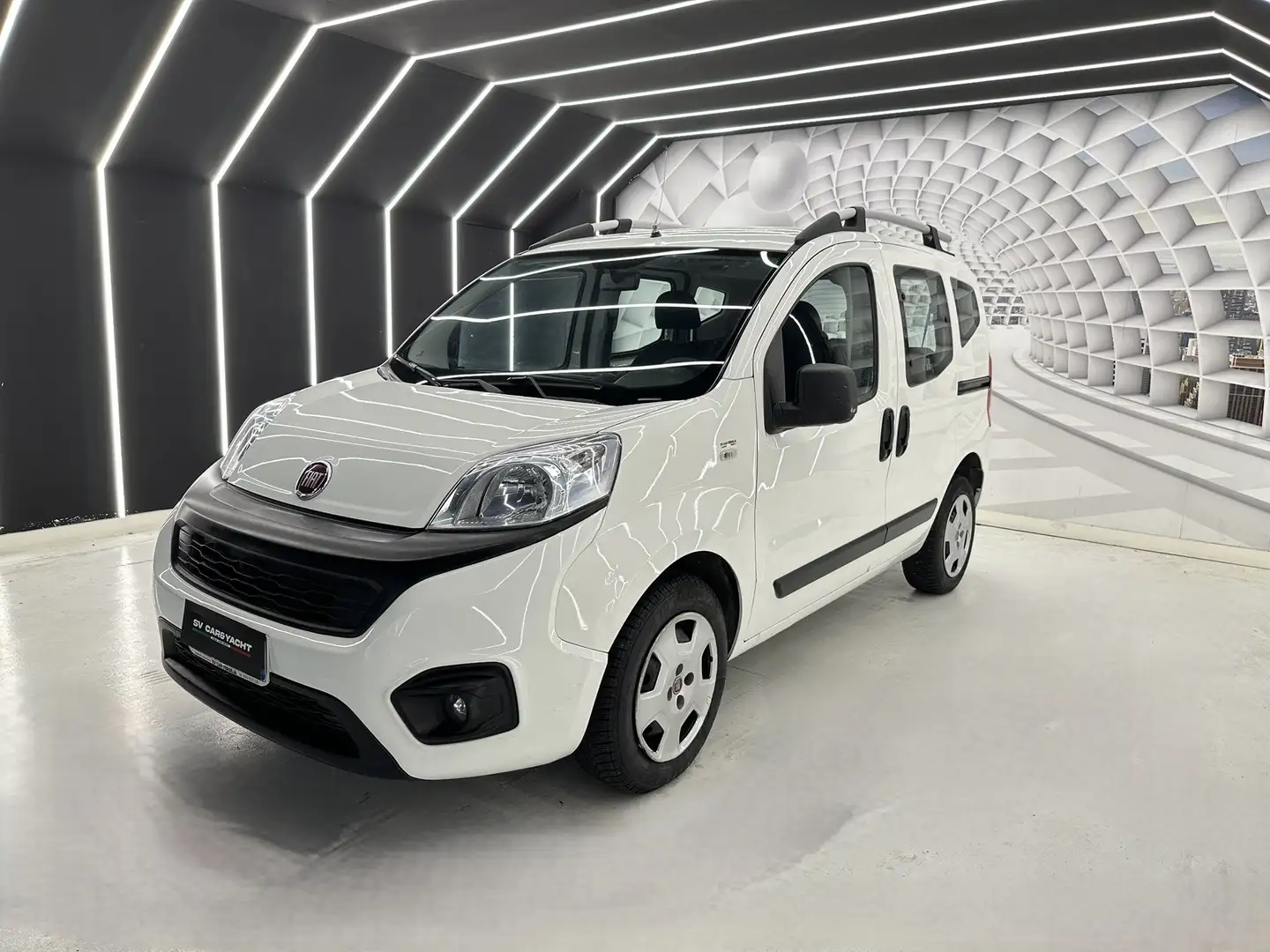 Fiat Qubo 1.3 mjt 16v 80cv my19-KM CERTIFICATI-PERMUTE Bianco - 2