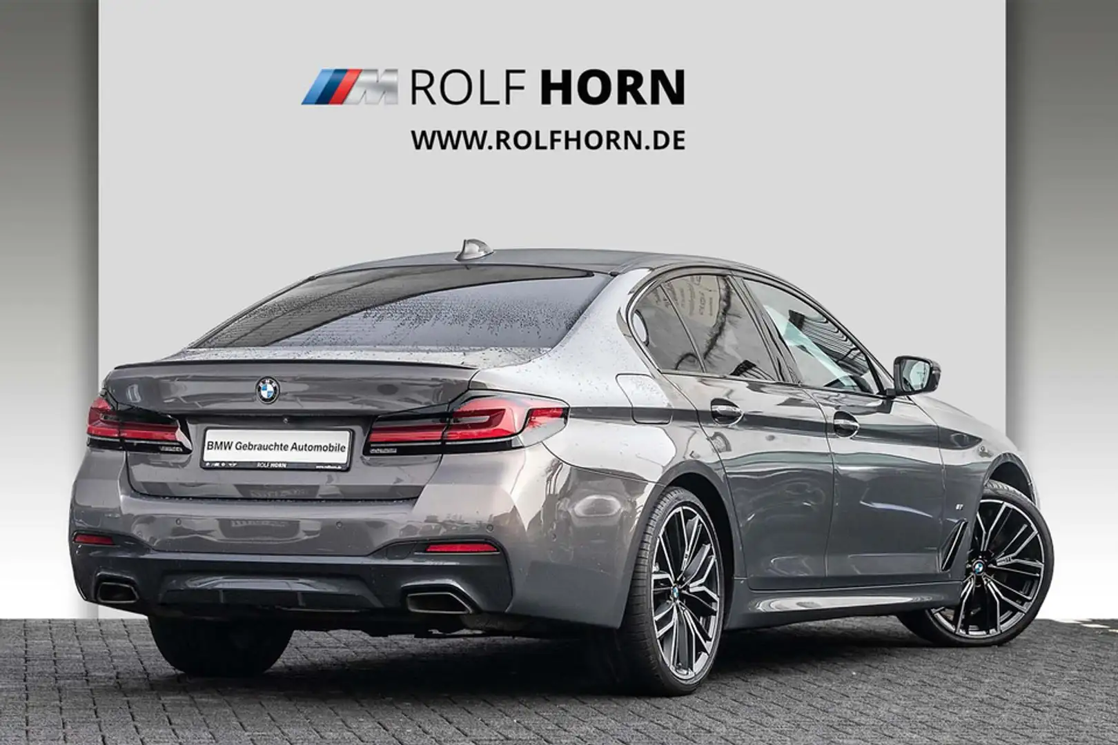 BMW 545 e xDrv M Sportpaket h/k Laser ACC HUD Glsdach Grau - 2