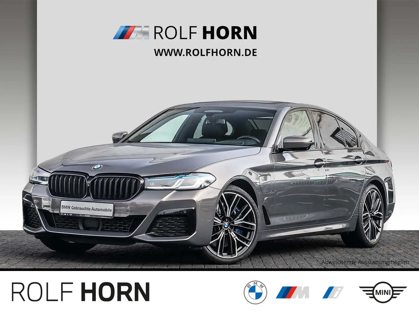 BMW 545 e xDrv M Sportpaket h/k Laser ACC HUD Glsdach Grau - 1