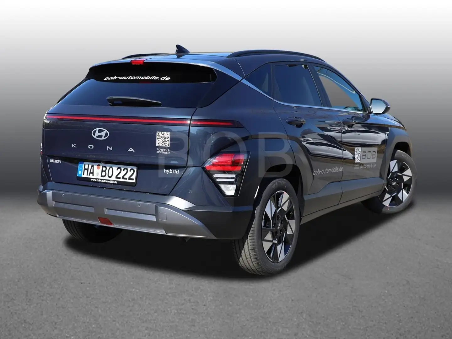 Hyundai KONA SX2 Hybrid 1.6 GDI 6-DCT 2WD TREND el. Heckklappe Blau - 2