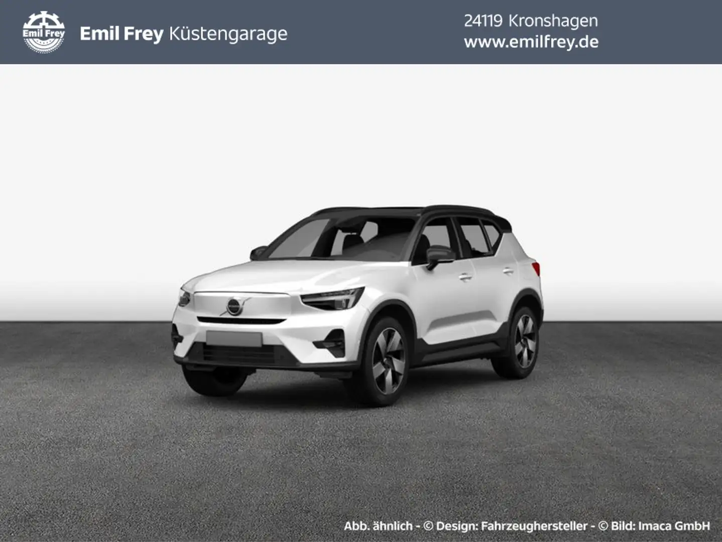Volvo XC40 XC40 B3 B DKG Core Autom AHK RFK Weiß - 1