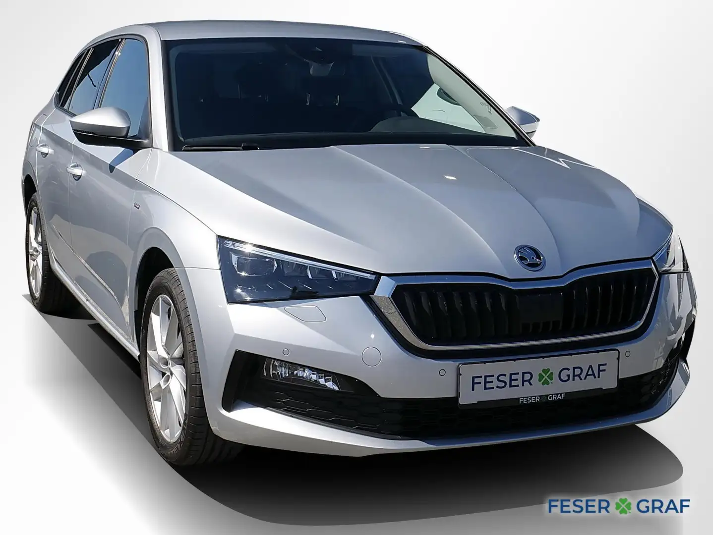 Skoda Scala 1.0 TSI Ambition Kessy Navi RüKa Sitzh. Silber - 2