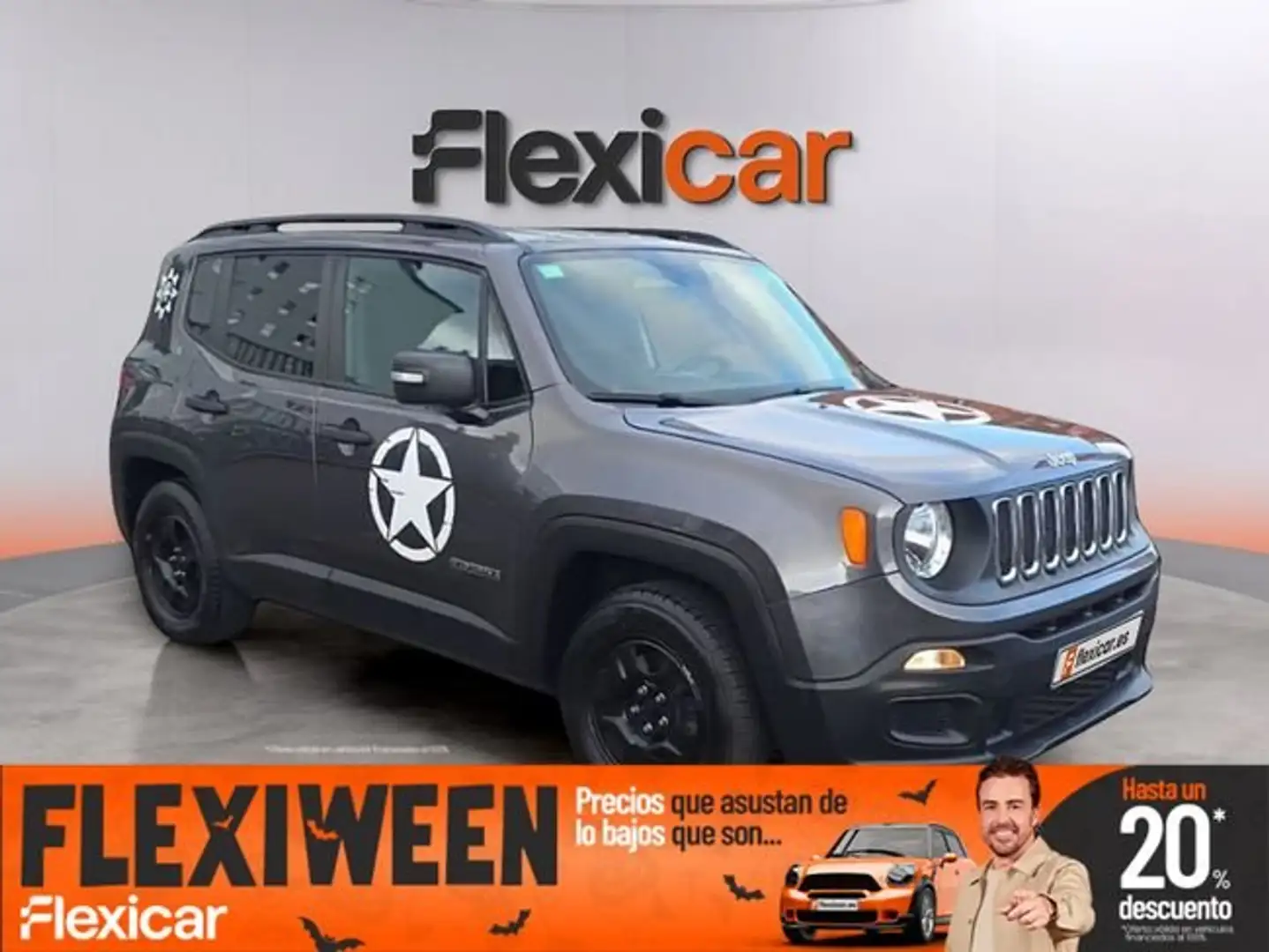Jeep Renegade 1.6 E-TORQ 81kW Sport FWD E6 Gris - 1
