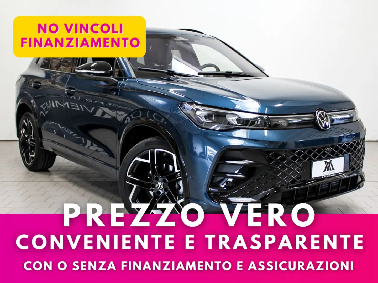 Volkswagen Tiguan Tiguan 1.5 tsi R-Line 150cv dsg Blau - 1