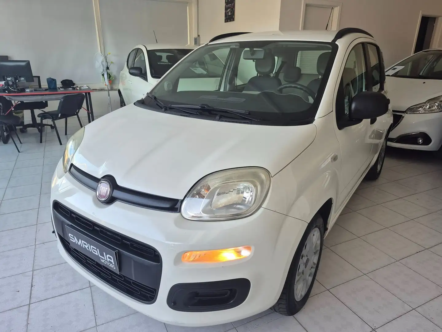 Fiat Panda 1.3 mjt 16v Easy 75cv Blanc - 2