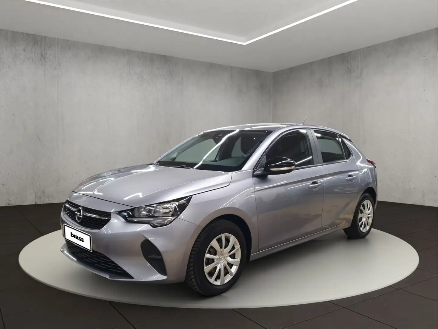 Opel Corsa Edition 1.2 55 kW (75 PS) S/S Euro 6d 5G Silber - 1