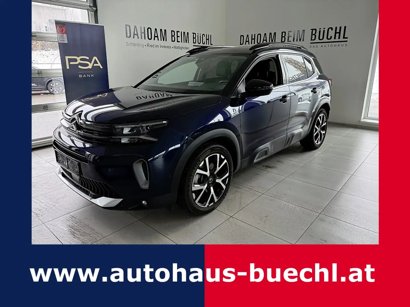 Citroen C5 Aircross Shine Pack Hybrid 225 e-EAT8 Blau - 1