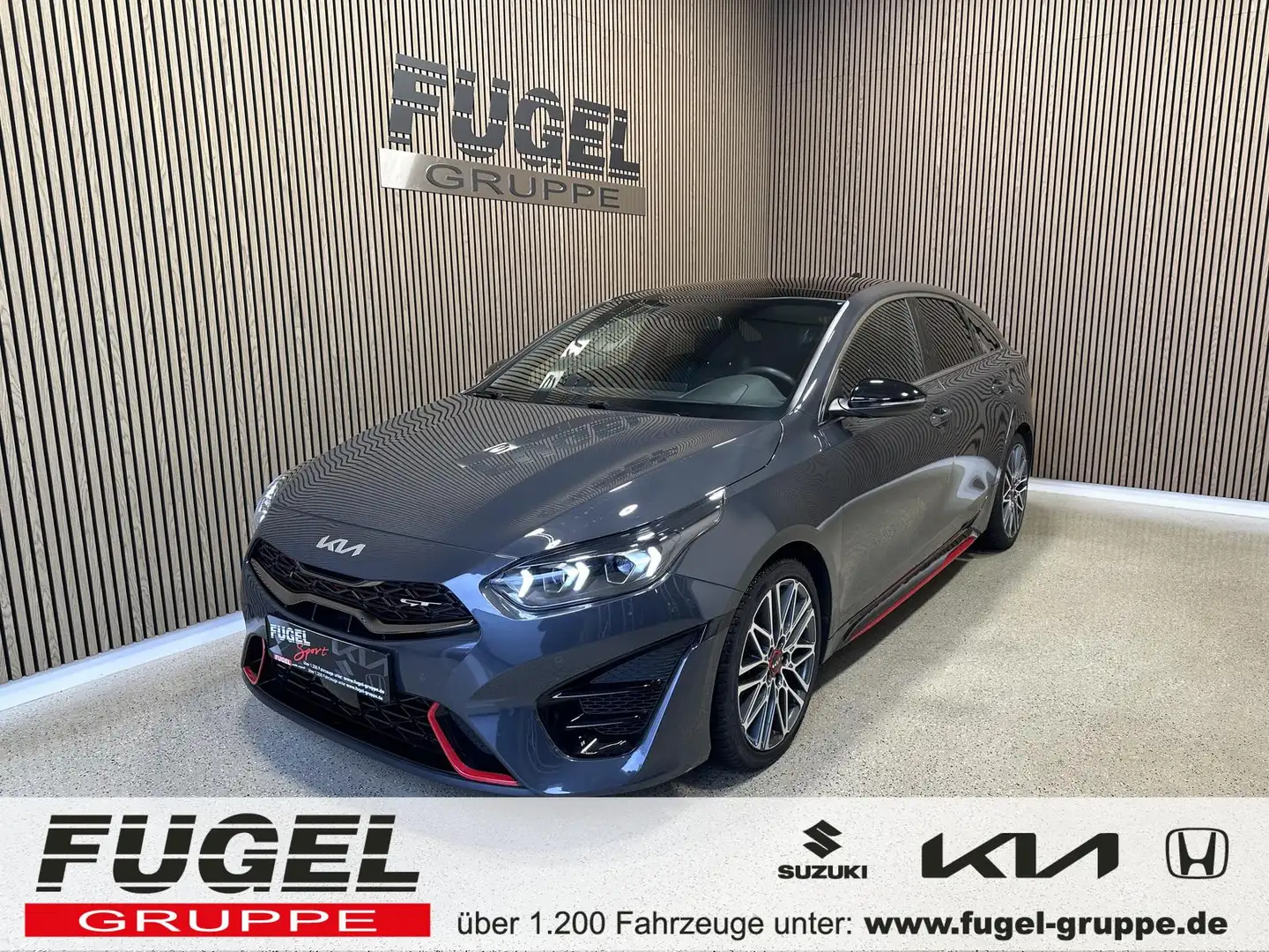Kia ProCeed / pro_cee'd 1.6 T-GDI DCT GT LED|Pano|AHK|Kom.|Navi Gris - 1