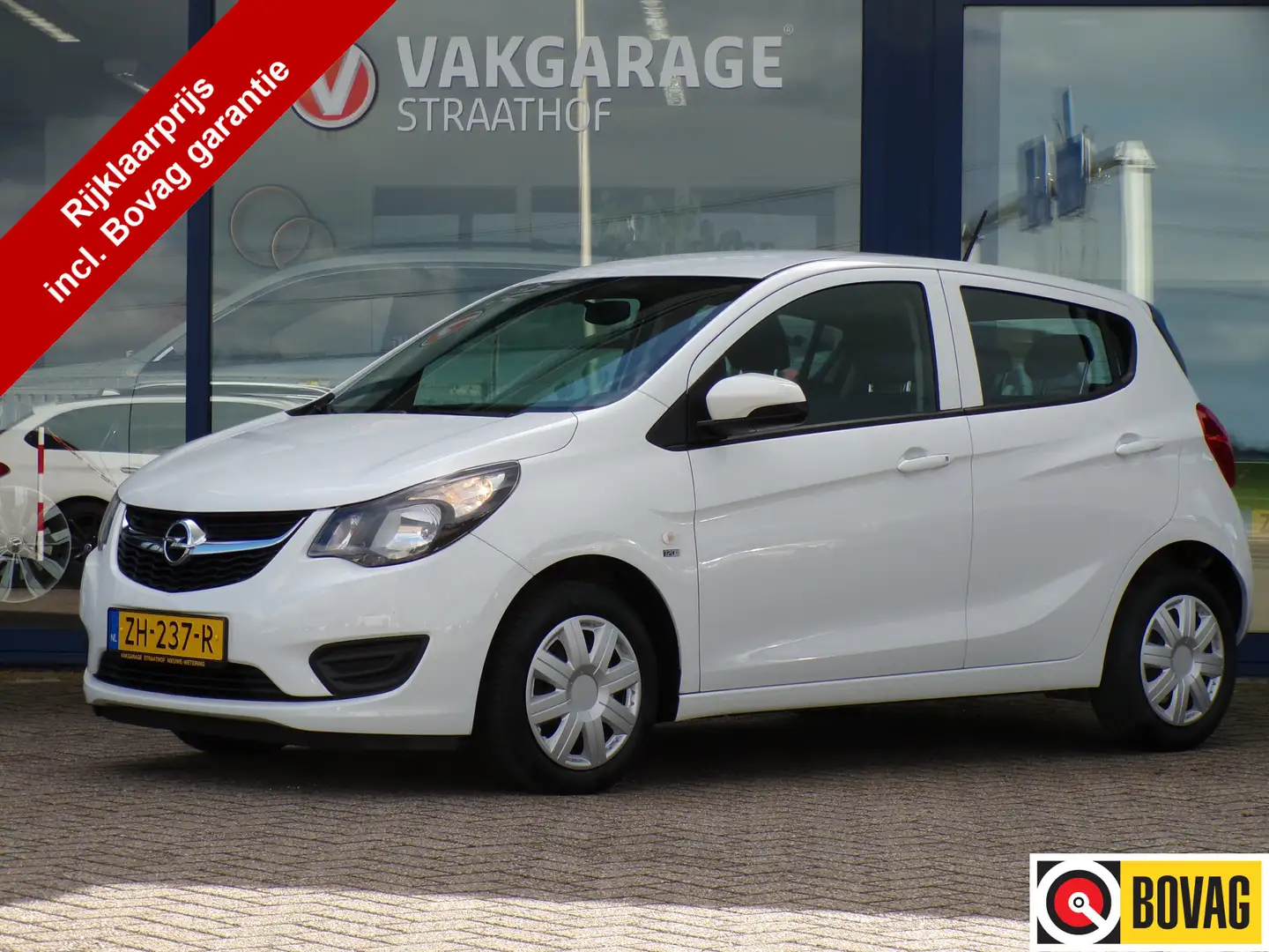 Opel Karl 1.0 ecoFLEX 120 Jaar Edition, Airco / Cruise contr Wit - 1