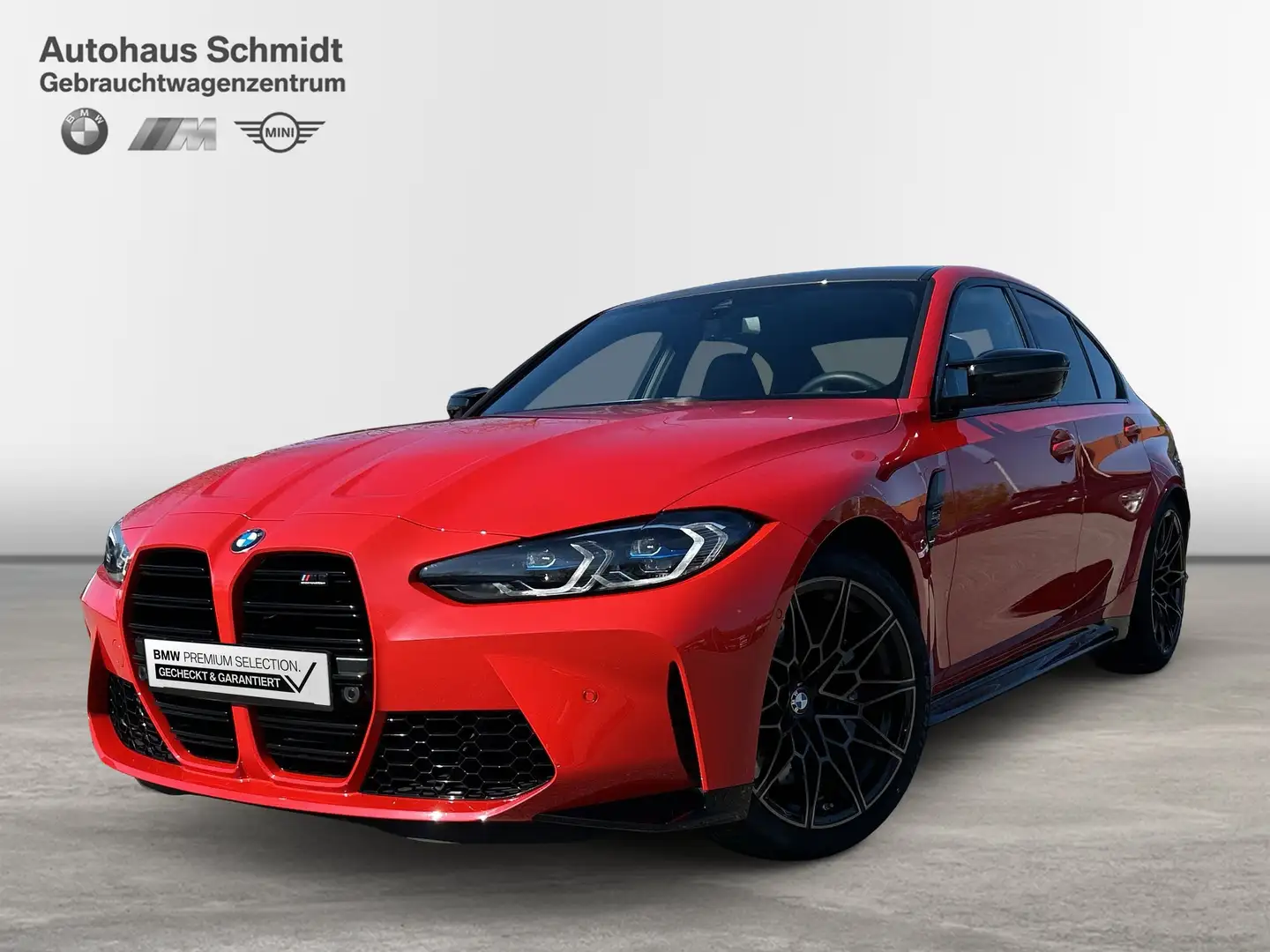 BMW M3 Competition M xDrive Lim*H/K*Driv Assistant*Laser* Rojo - 1