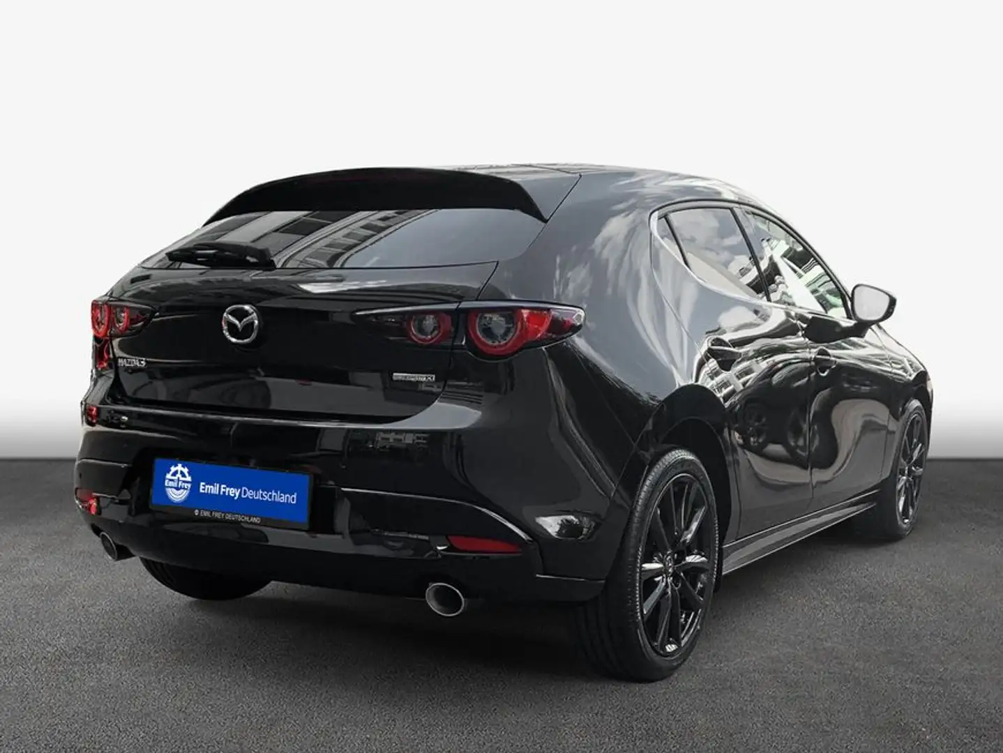 Mazda 3 e-SKYACTIV-X 186 M HYBRID Aut. EXCLUSIVE-LINE 13 Noir - 2