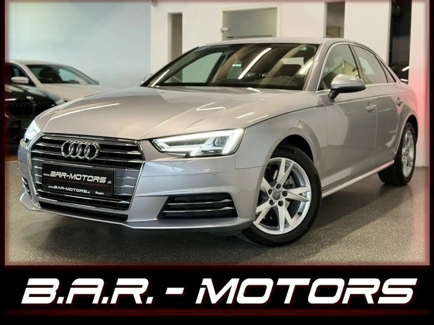 Audi A4 SPORT*LED*SCHALTER*PDC*3-ZONEN*SHZ*AMBIENTE* Zilver - 1