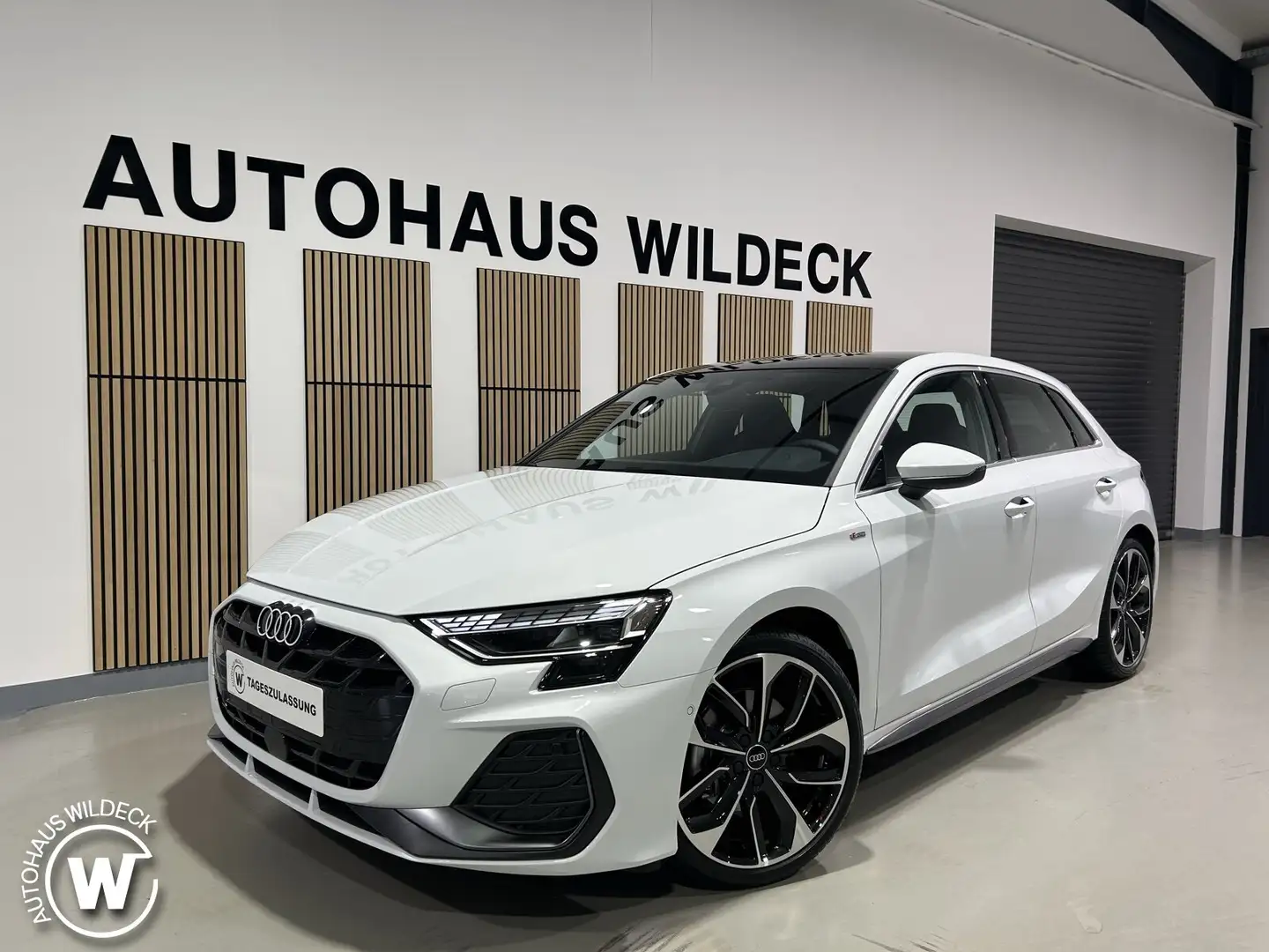 Audi A3 A3 Sportback S line 35TDI ACC Pano Mat. RFK Sono Blanc - 2