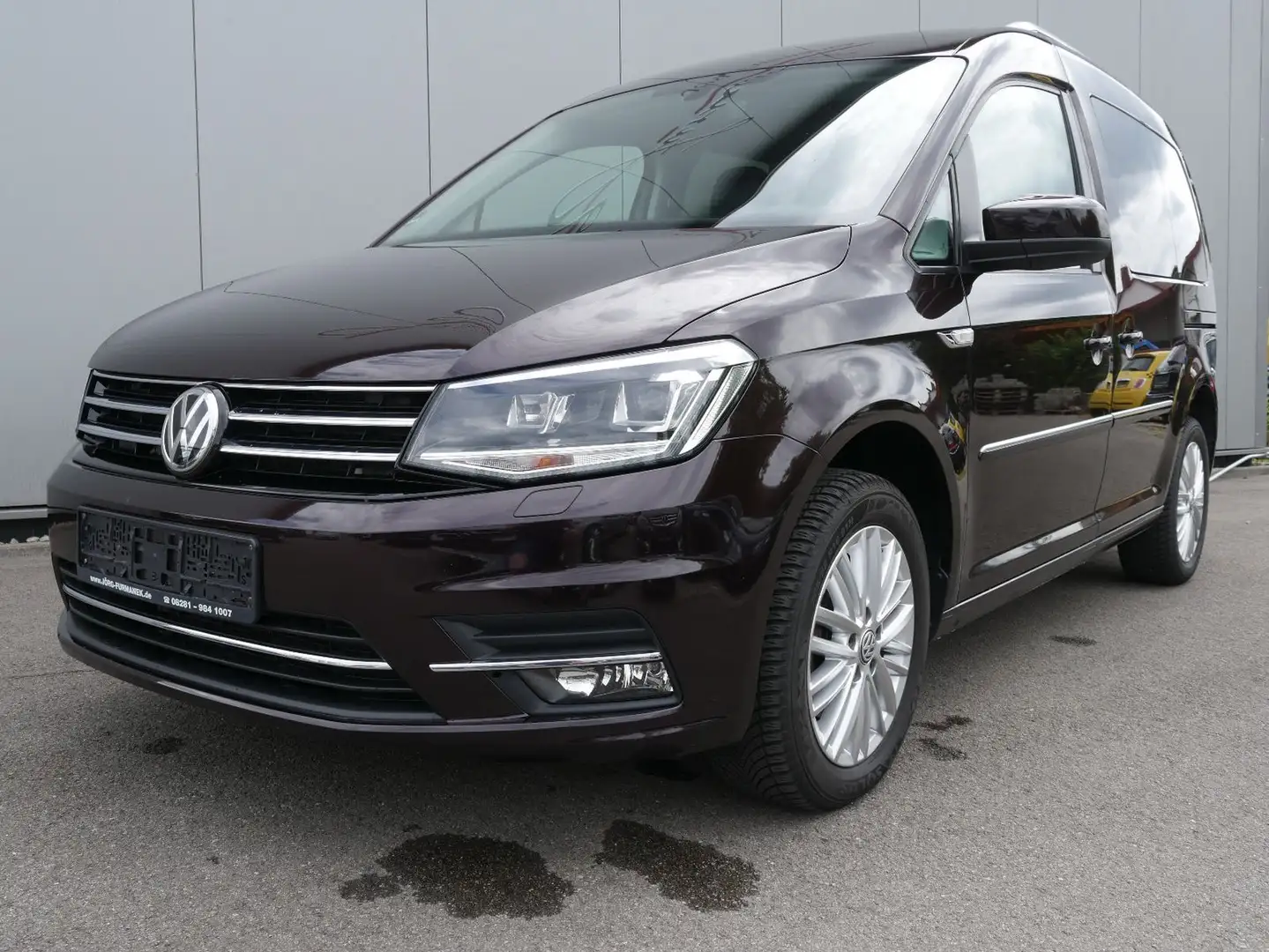Volkswagen Caddy 2.0 TDI DSG Highline BIXENON/AHK/STHZ Violett - 1