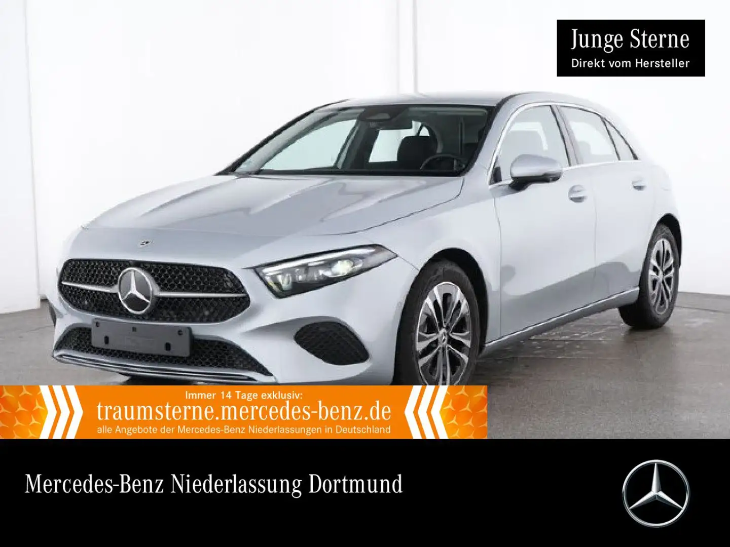 Mercedes-Benz A 200 PROGRESSIVE+360°+MULTIBEAM+TOTW+7G Silber - 1