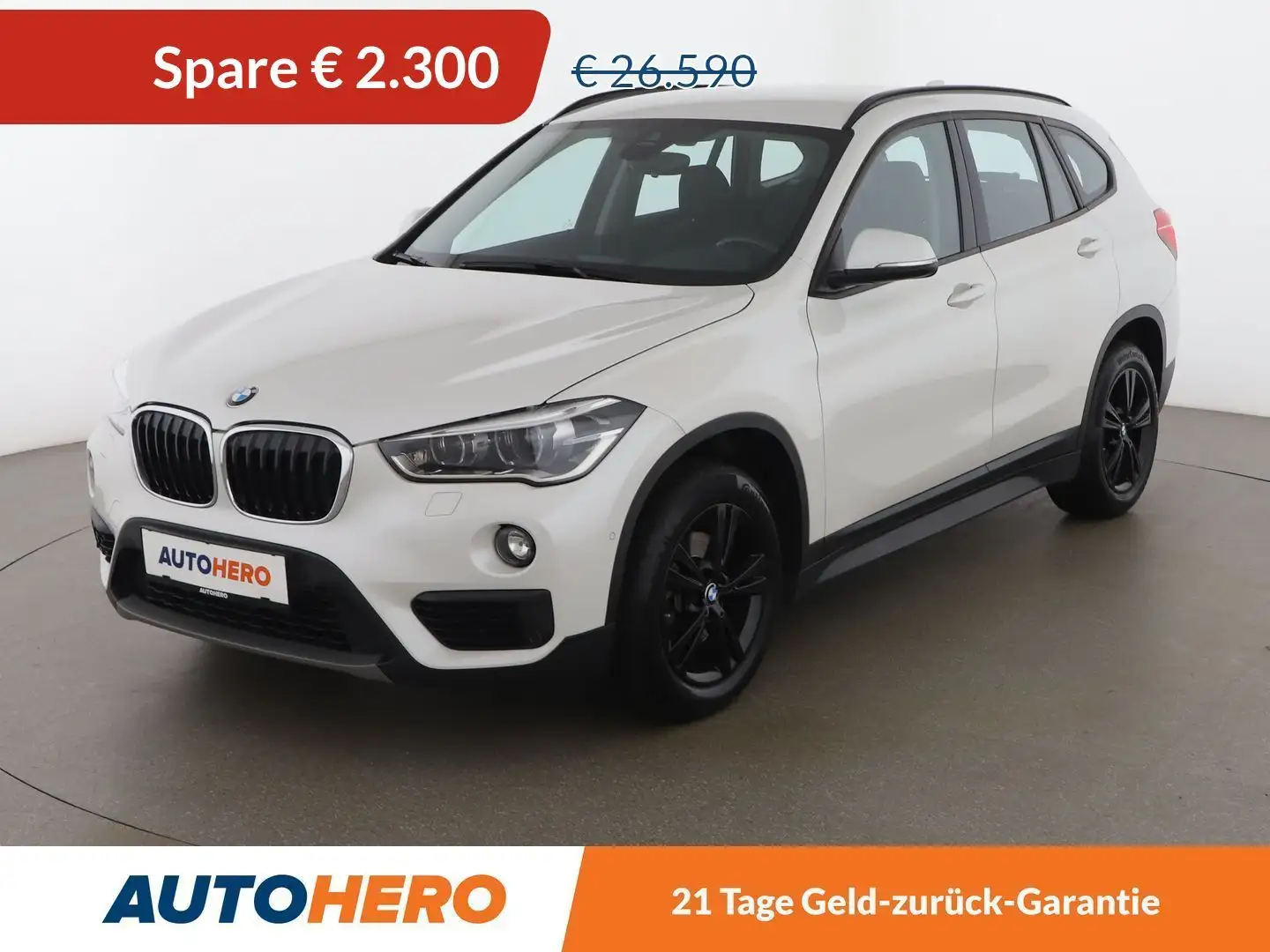 BMW X1 xDrive 18d Advantage Blanc - 1