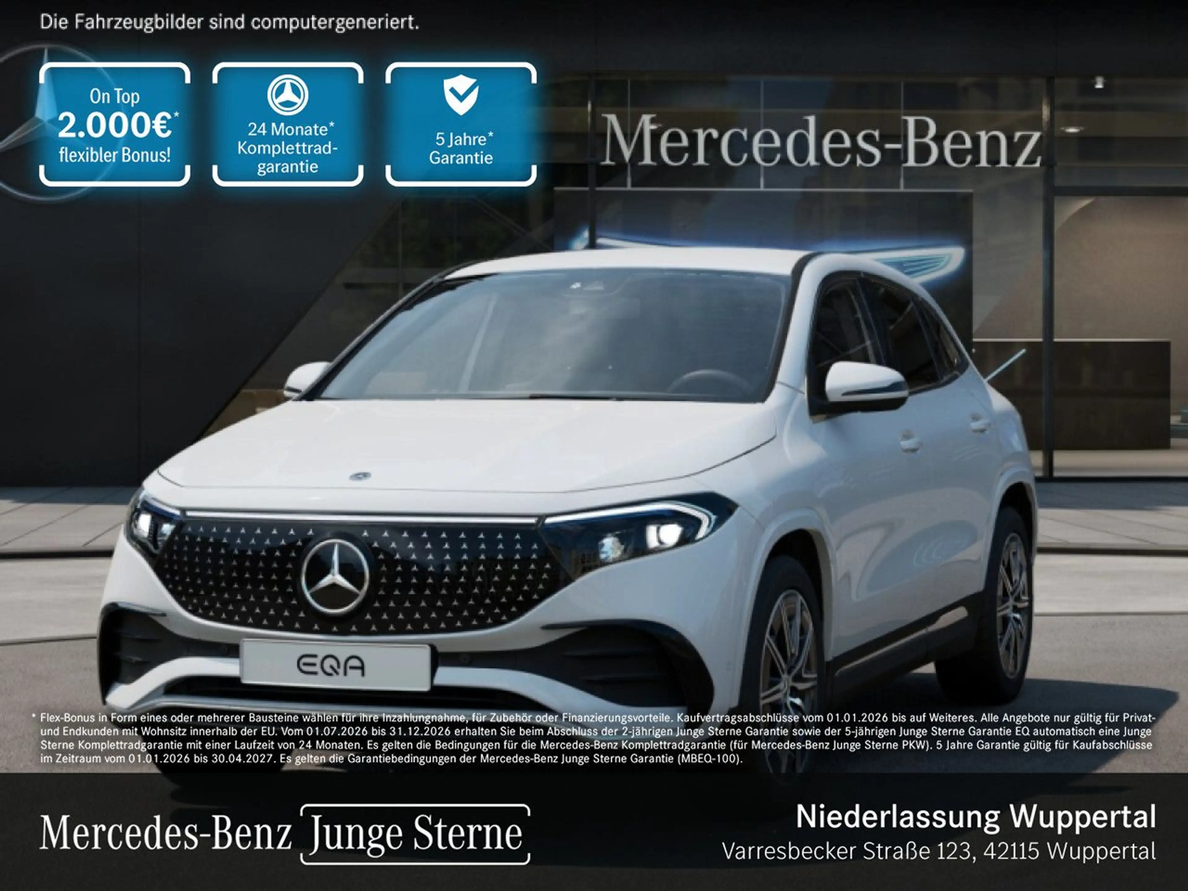Mercedes-Benz EQA 250 AMG+ADVANCED+AHK+KAMERA+SPUR