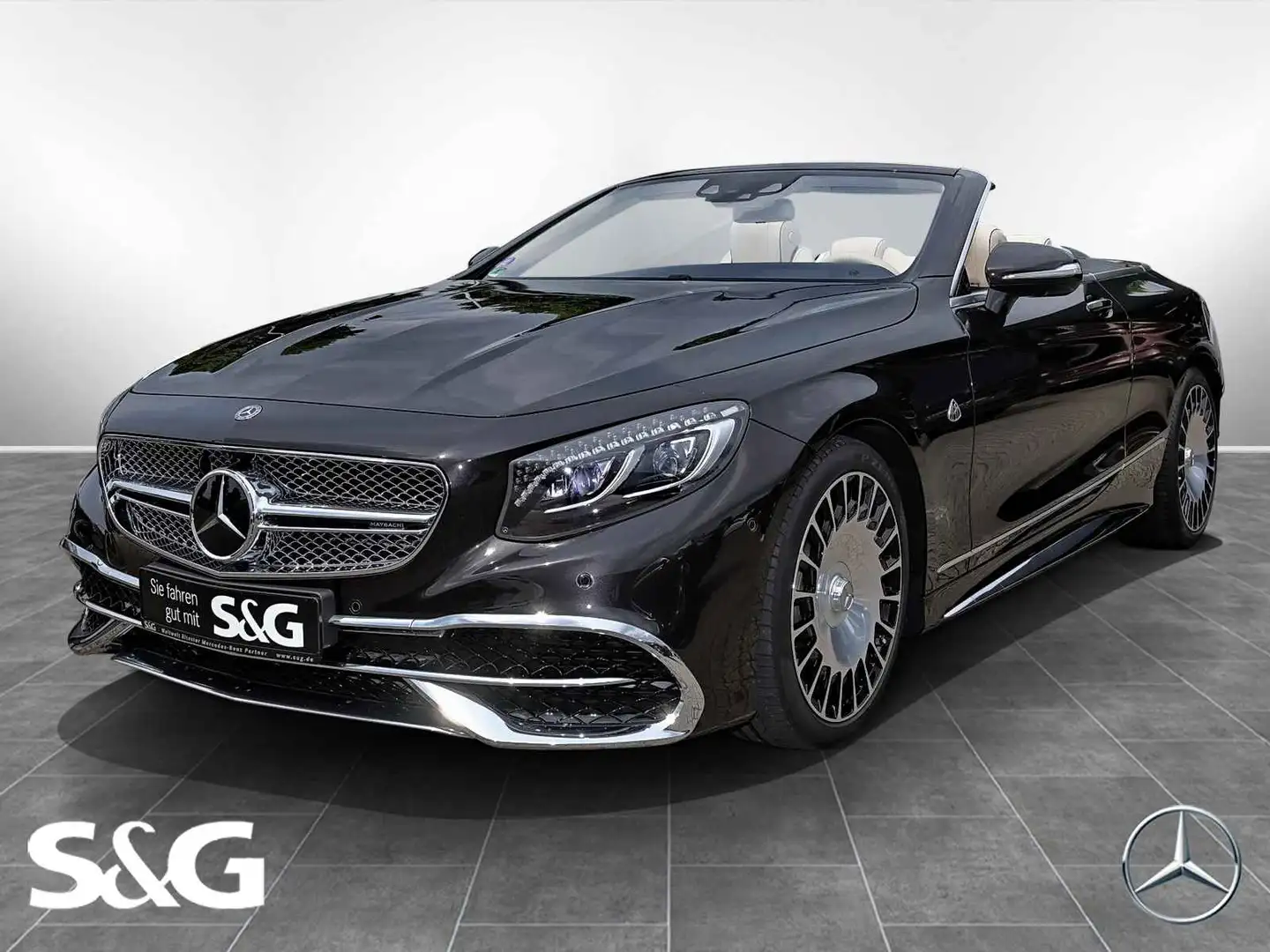 Mercedes-Benz S 650 S Maybach Cabrio+MokkaSchwa+Distro"1of300" Negru - 1