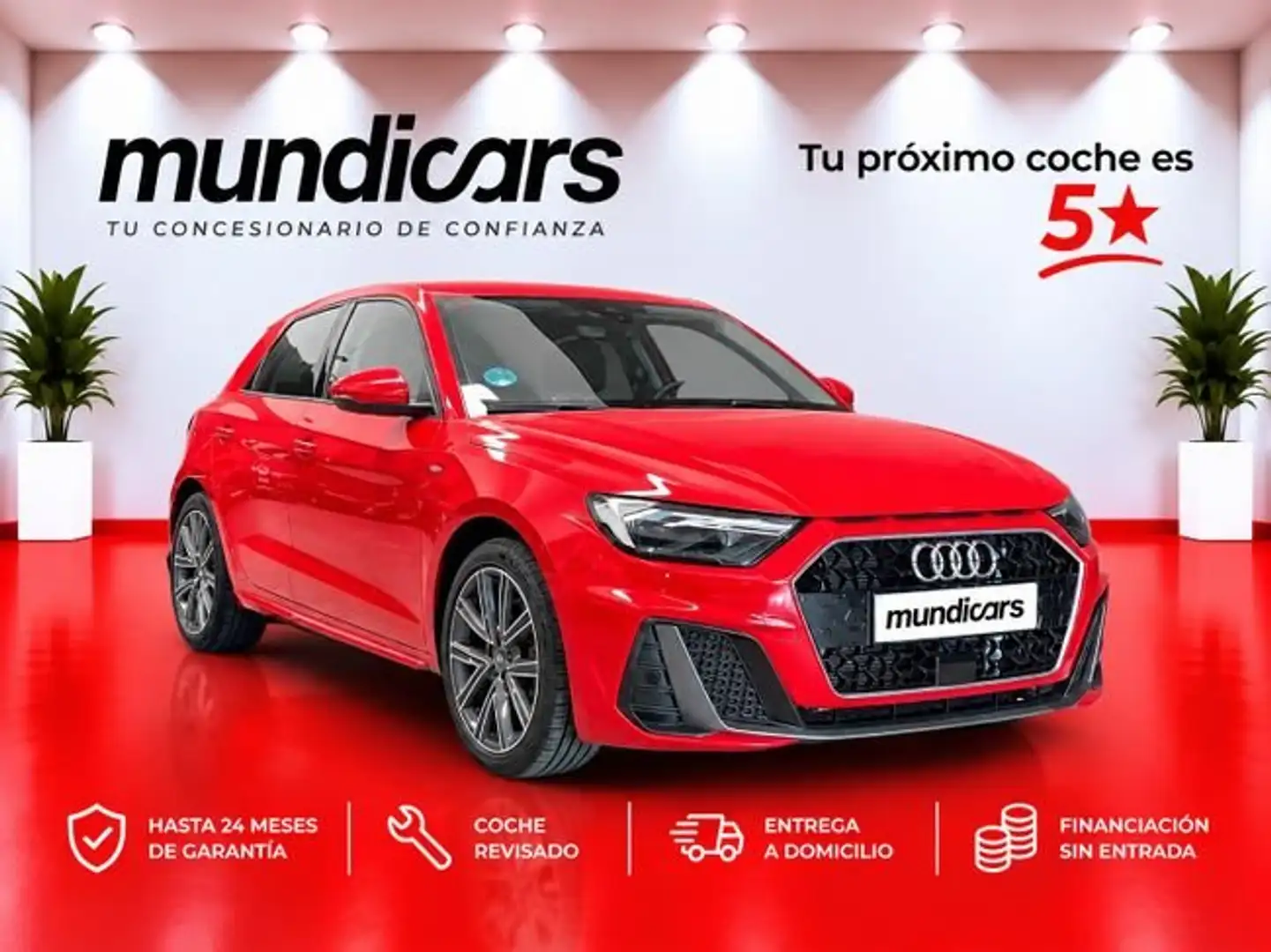 Audi A1 S LINE 35 TFSI (150CV) Sportback Rojo - 1