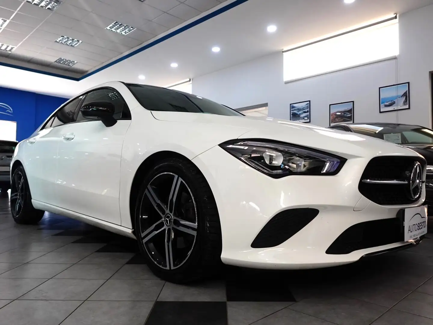 Mercedes-Benz CLA 200 2.0 d 150 CV SPORT AUTOMATIC Bianco - 2