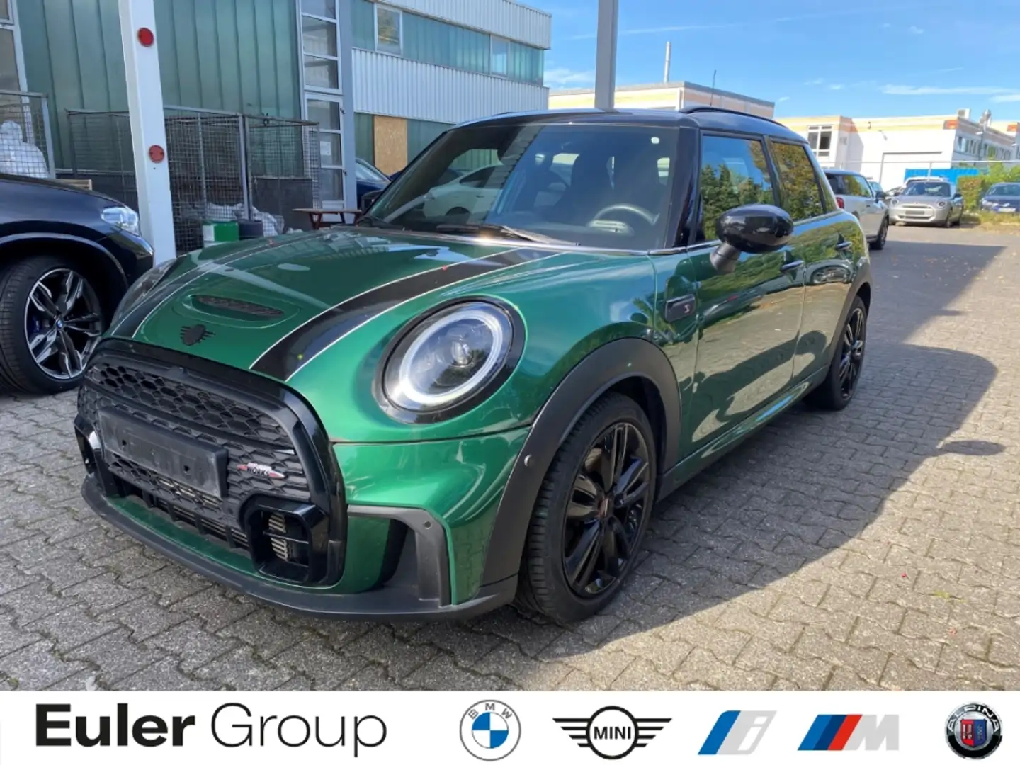 MINI Cooper S A 5-Türer LED Pano JCW Sortsitze HiFi System Grün - 1