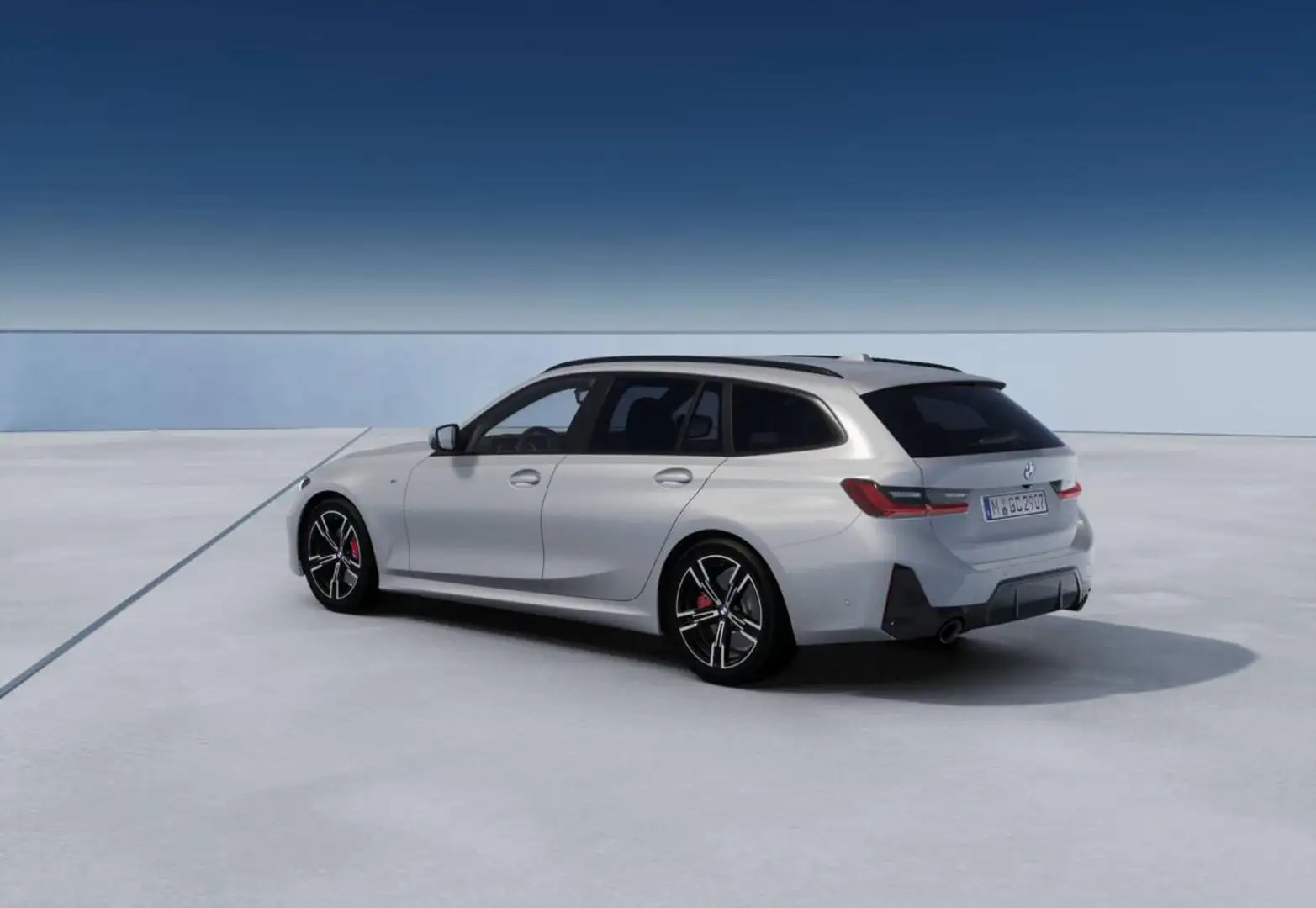 BMW 318 d 48V Touring MSport Pro Grijs - 2