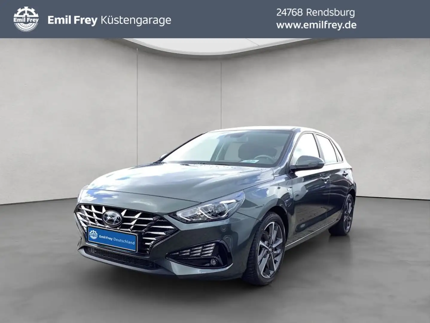 Hyundai i30 1.0 T-GDI 48V-Hybrid Trend Gris - 1