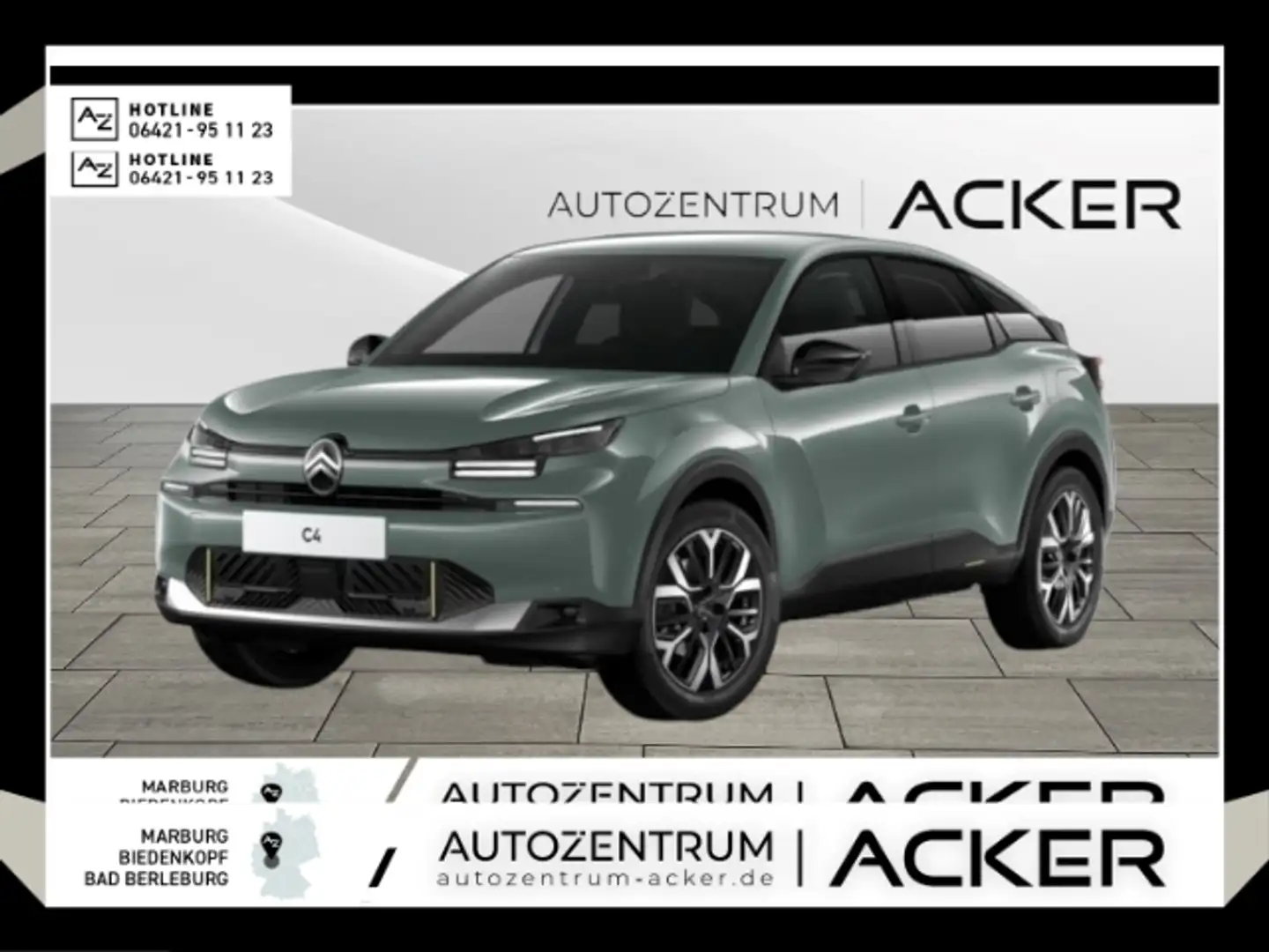 Citroen E-C4 Electric MAX MY25 Techno-Paket 360 Kamera GJR Grün - 1