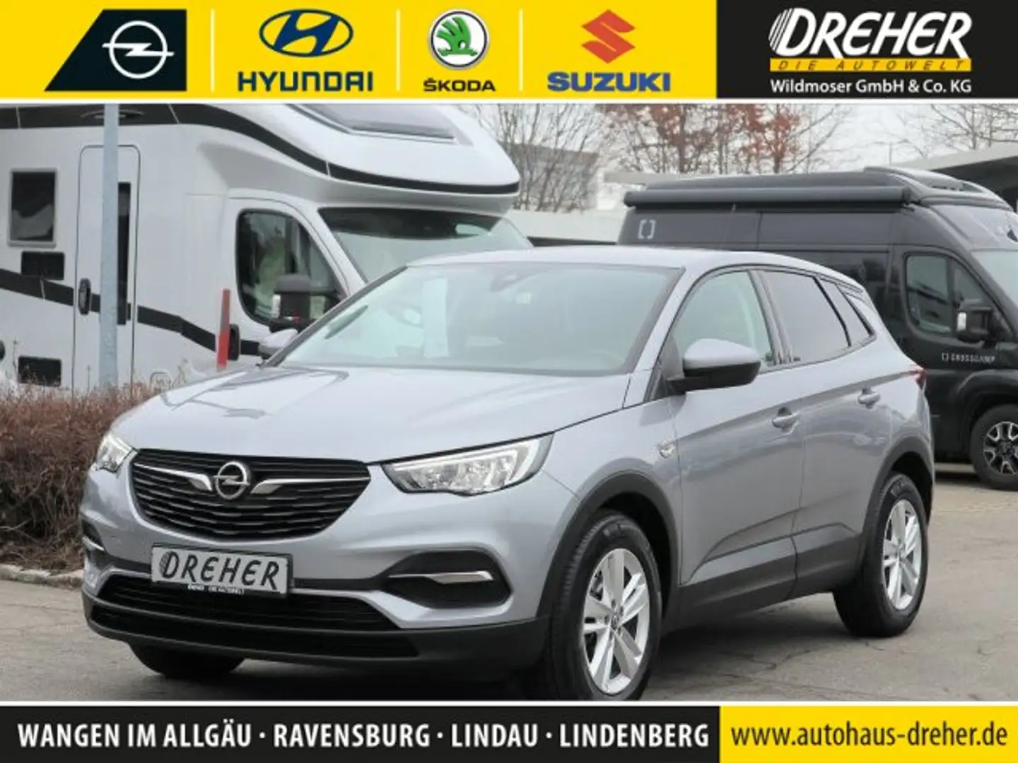 Opel Grandland Grandland+ /MET/ALU/KLIMA/Rü-KAMERA/SITZHEIZUNG Grau - 1