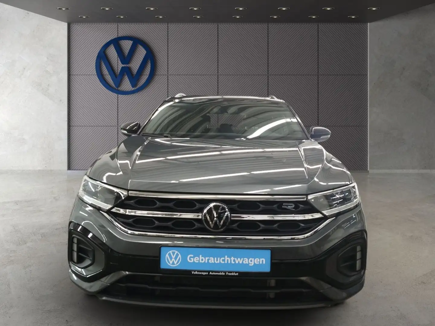 Volkswagen T-Roc 2.0 TDI DSG R-Line Navi AHK Spurhalteassis Grau - 2