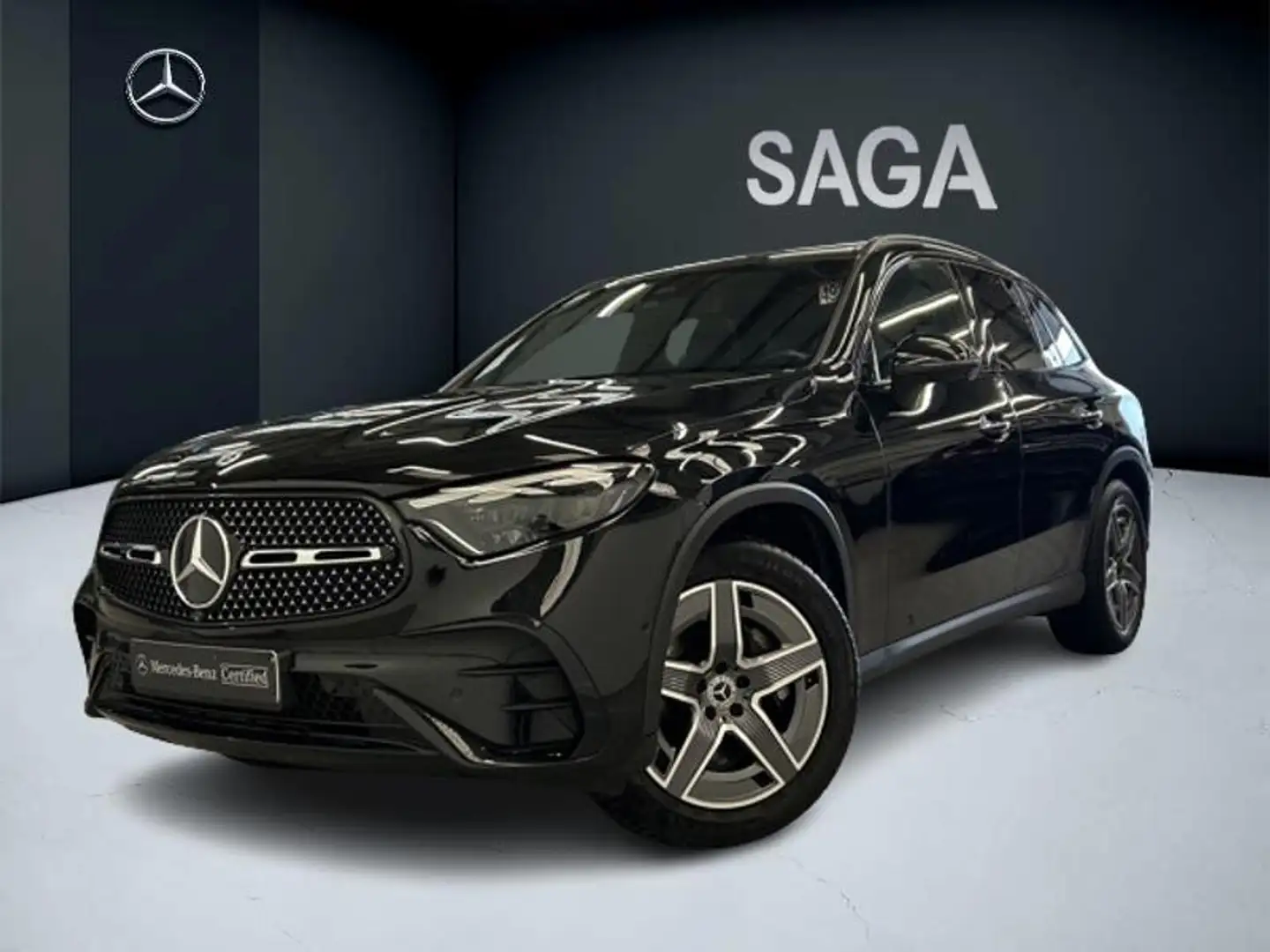 Mercedes-Benz GLC 220 d 4Matic AMG Line Toit Pano Zwart - 1