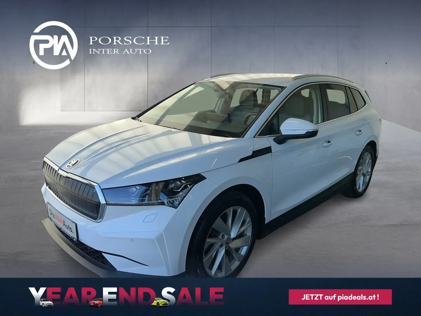 Skoda Enyaq 60 Weiß - 1