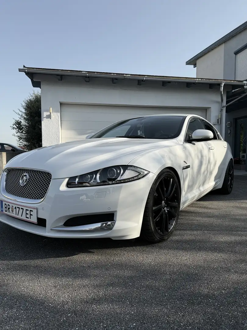 Jaguar XF 2,2 Diesel Weiß - 2