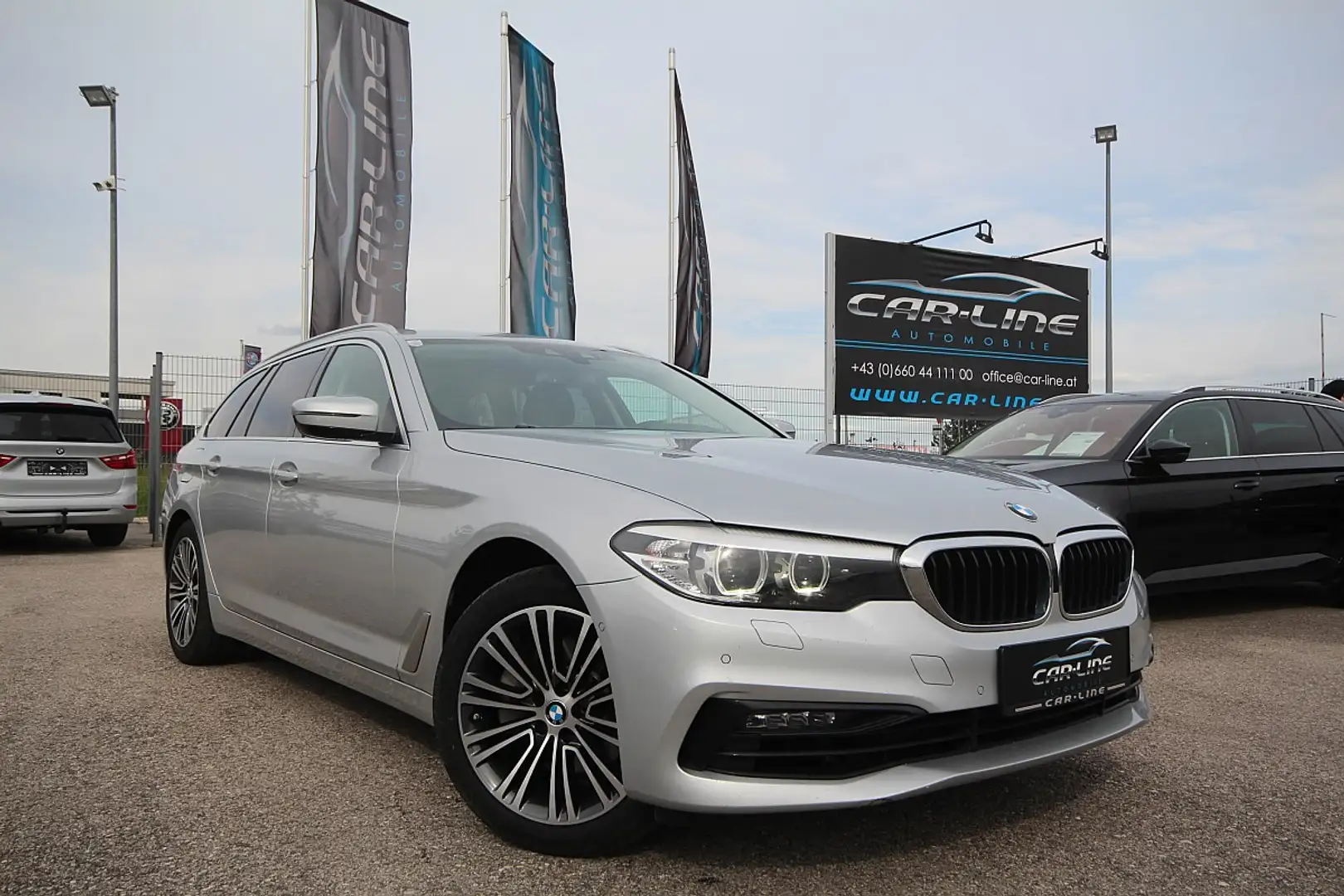 BMW 520 d xDrive Touring Aut. |LED |Kamera |Navi |Komfo... Silber - 1