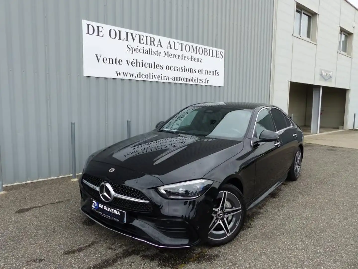 Mercedes-Benz C 30 AMG 300 e 204+129ch AMG Line (TVA) Noir - 1