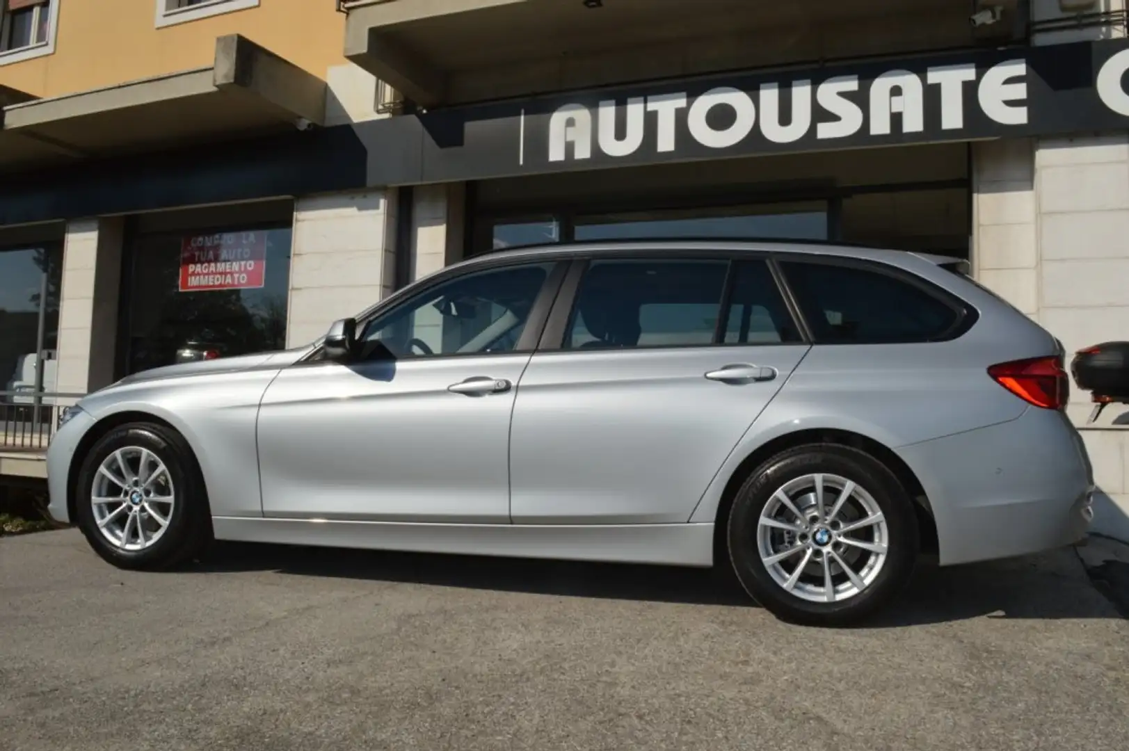 BMW 318 318d Touring Business Advantage automatica EURO 6 Argento - 2