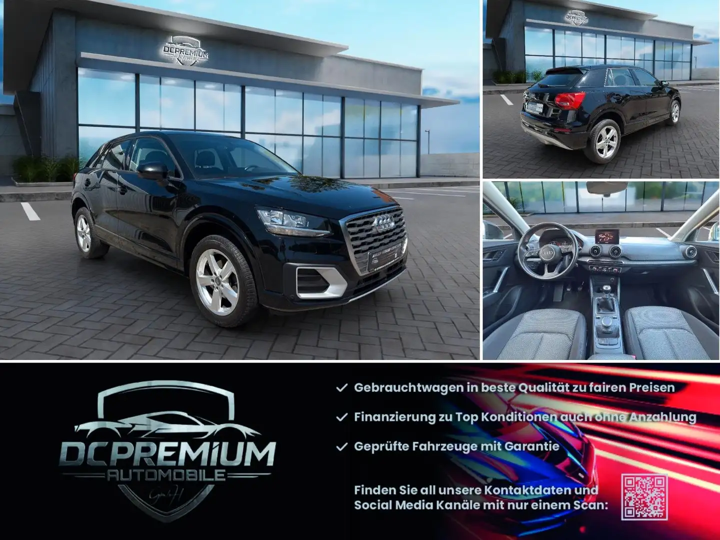 Audi Q2 30 TDI sport,Ambient,Navi, Schwarz - 1