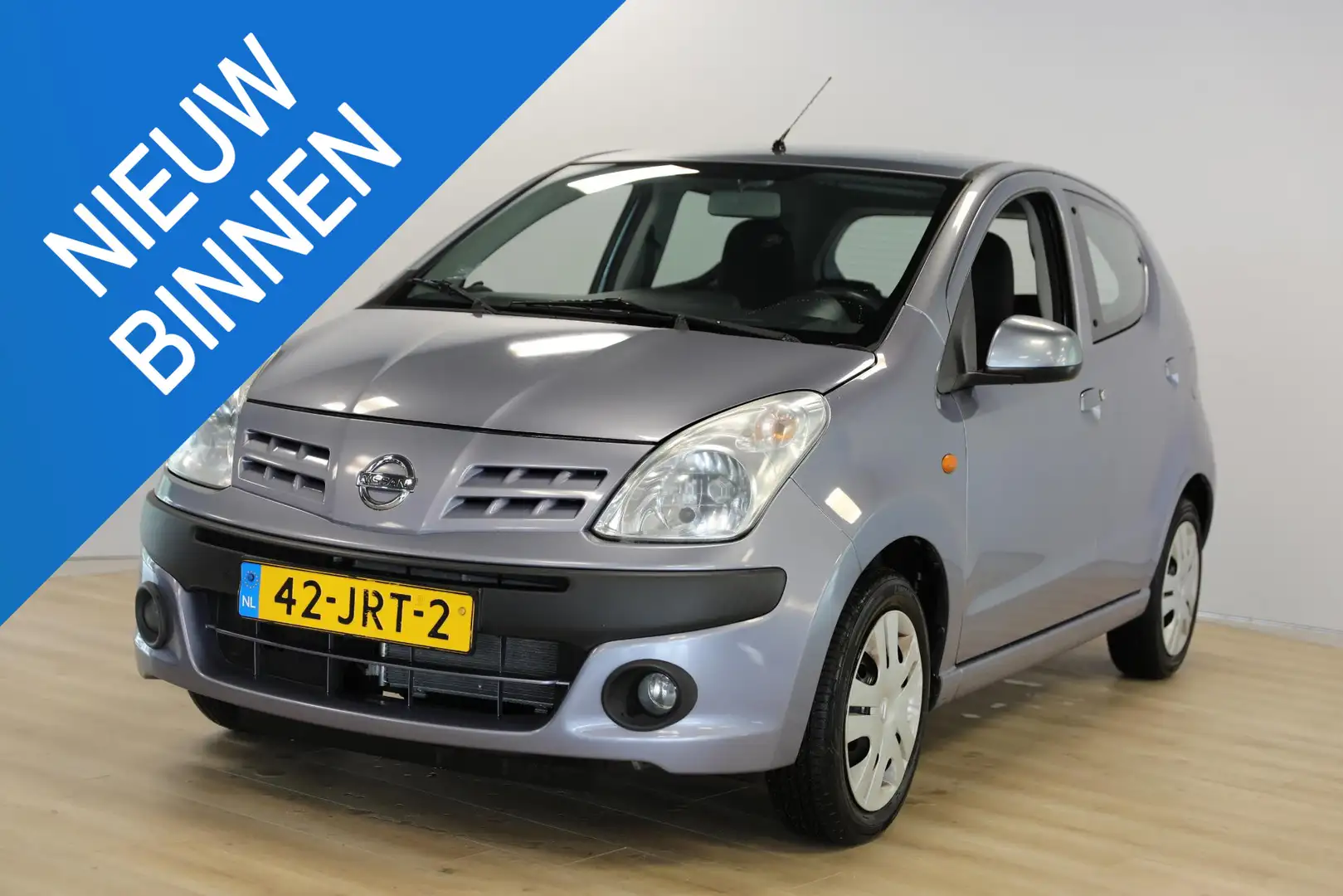 Nissan Pixo 1.0 Acenta | Airco | Nieuwe APK | Onderhoudshistor Grijs - 1