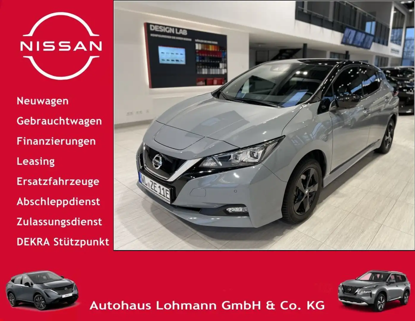 Nissan Leaf 62 kWh e+ Tekna Gris - 1