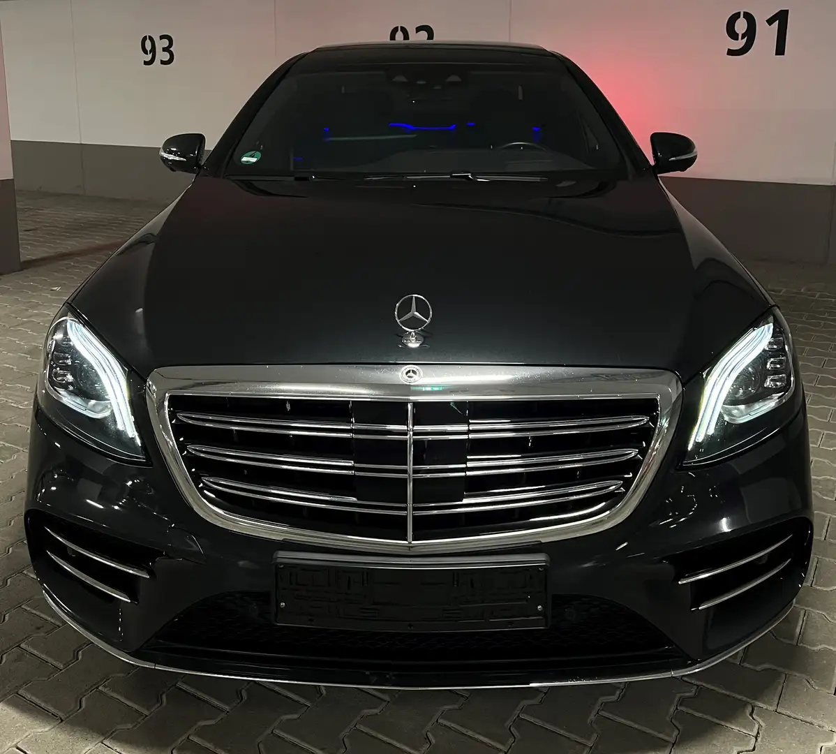 Mercedes-Benz S 400 S 400 d 4MATIC L- AMG*PANO*HUD*MASSAGE*BURMESTER Siyah - 1