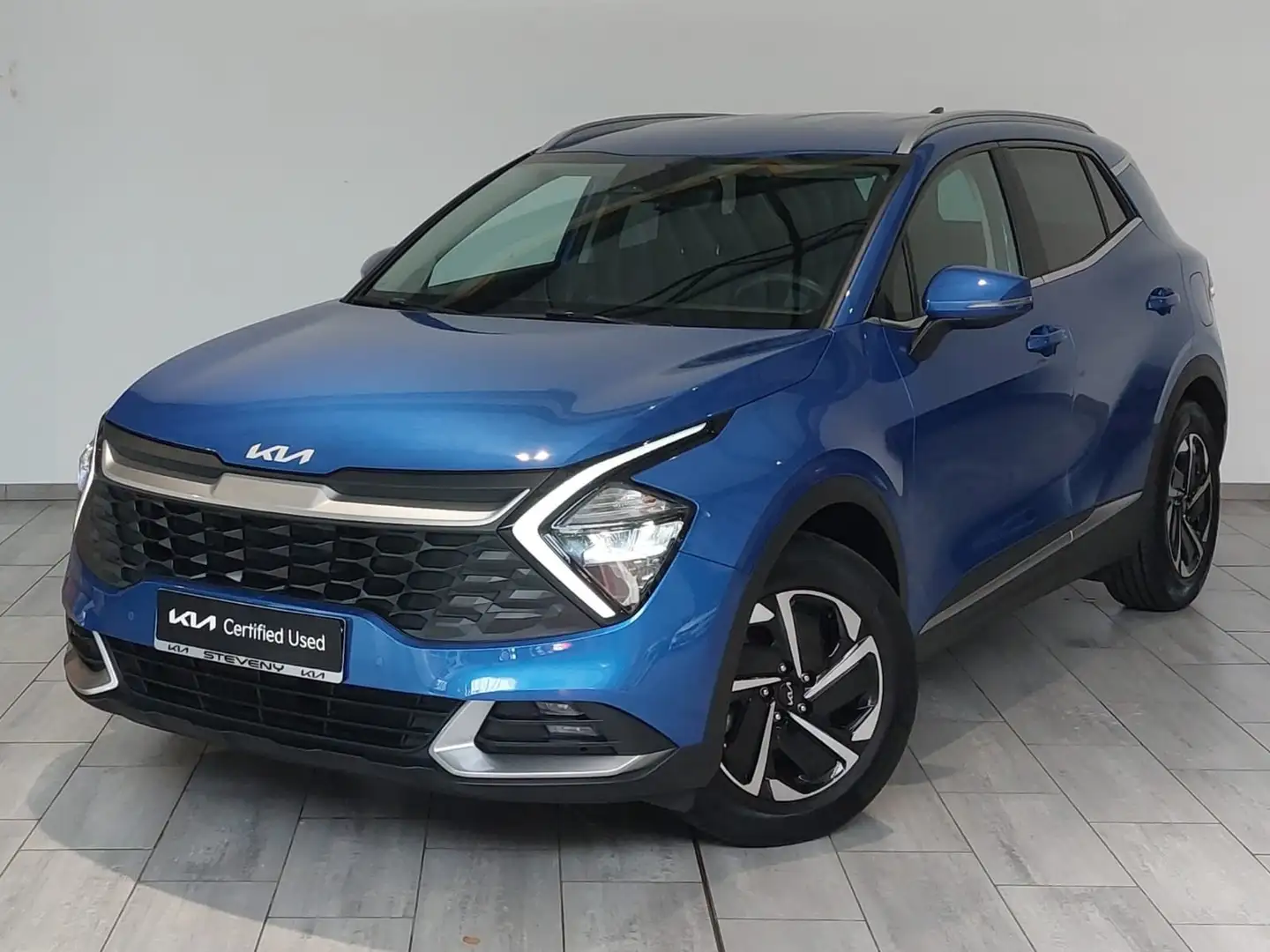 Kia Sportage PULSE 1.6 T-GDi 150CV *GPS*LANE ASSIST*CRUISE Blauw - 1
